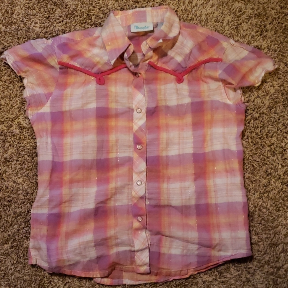 XL 12 wrangler pearl snap